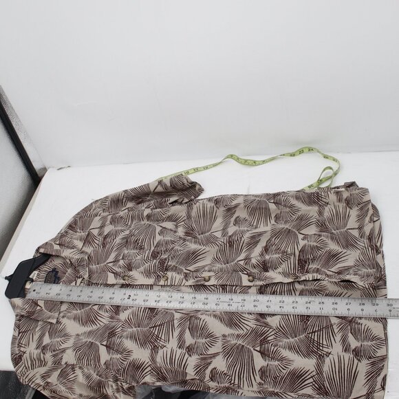 surf pendleton shirt Men's Medium printed floral short sleeve button up cotton - Picture 10 of 13